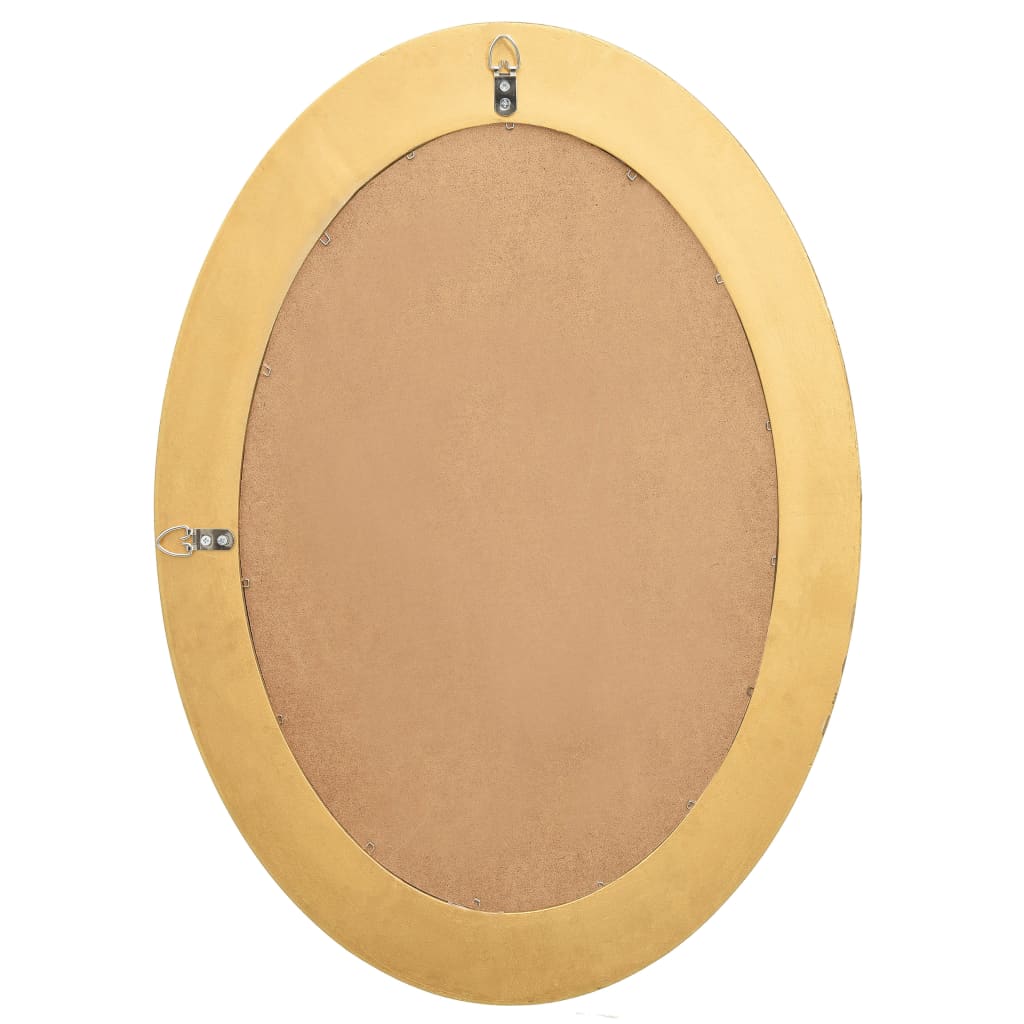Espelho de parede estilo barroco 50x70 cm dourado