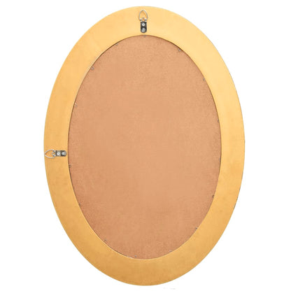 Espelho de parede estilo barroco 50x70 cm dourado