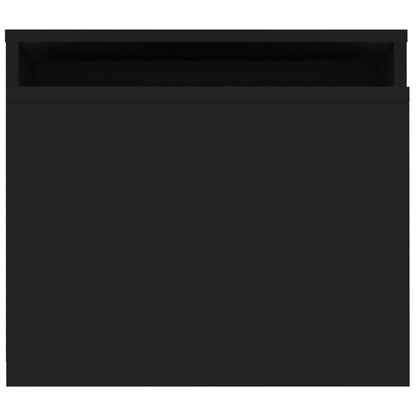 Conjunto mesas de centro 100x48x40 cm derivados madeira preto