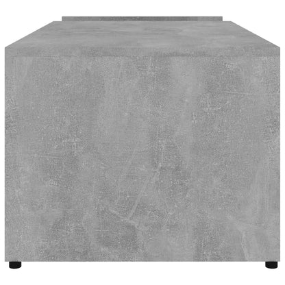 Mesa de centro 90x45x35 cm derivados madeira cinzento cimento