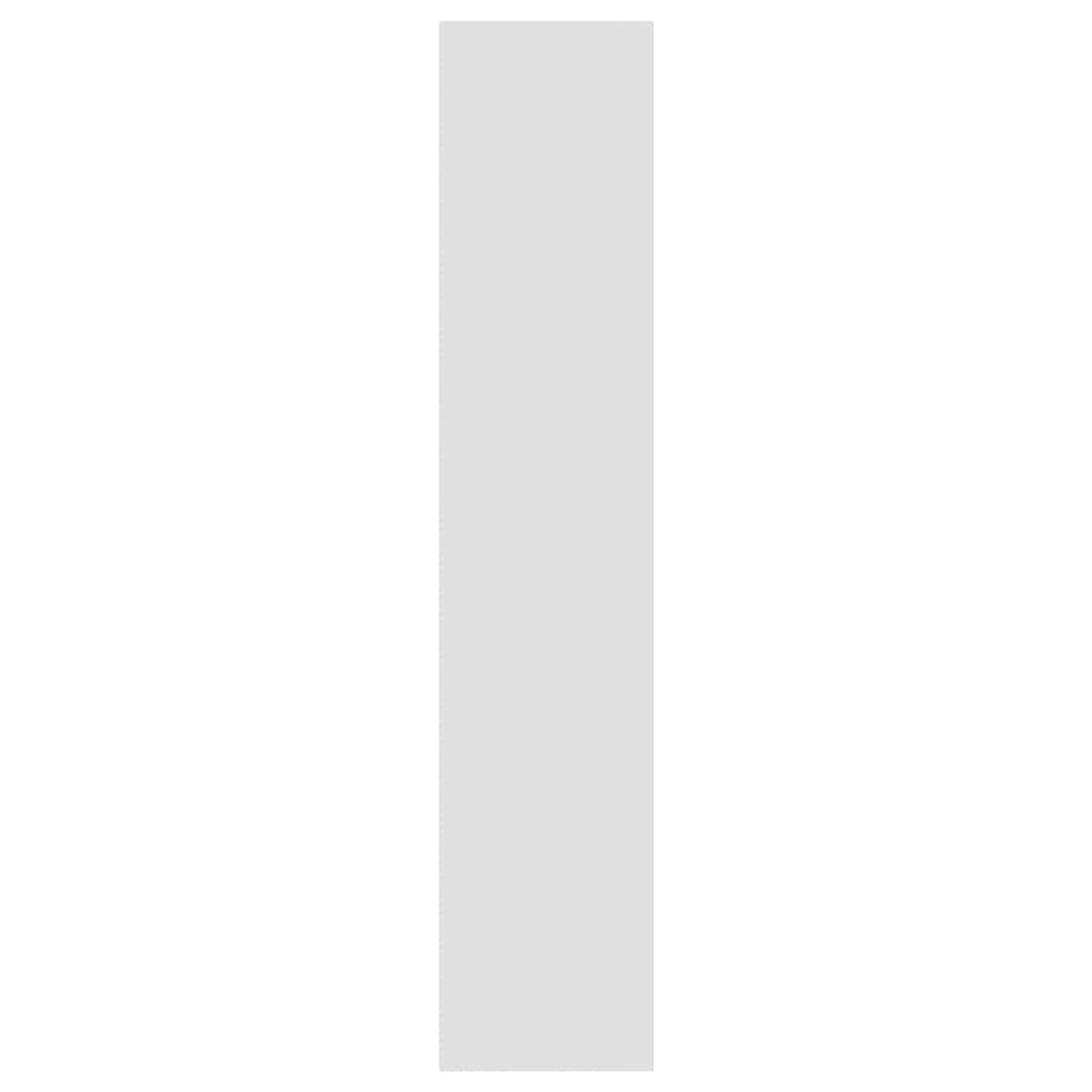 Estante de parede 90x16x78 cm contraplacado branco