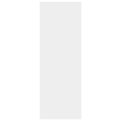 Estante de parede 45,1x16x45,1 cm derivados de madeira branco