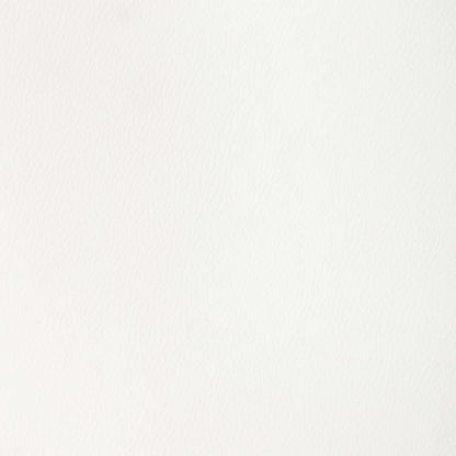 Cadeira escritório giratória madeira curvada/couro arti. branco