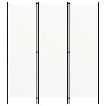 Divisória de quarto com 3 painéis 150x180 cm branco