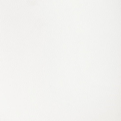 Cadeiras de jantar giratórias 6 pcs couro artificial branco