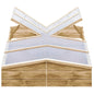 Estufas 2 pcs 200x50x35 cm madeira de pinho impregnada
