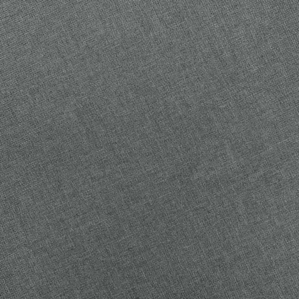 Poltrona com apoio de pés tecido cinzento-claro