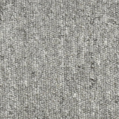 Tapetes de escada 15 peças 56x17x3 cm cinza claro semicircular