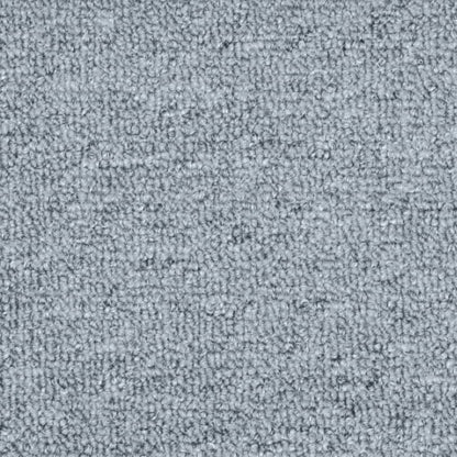 Tapetes de escada 15 peças 65x24x4 cm cinza claro e azul semicircular grande