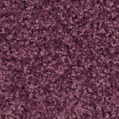 Tapetes de escada 15 peças 56x17x3 cm roxo escuro semicircular