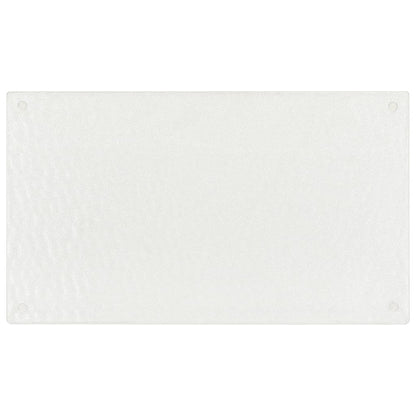 Tábuas cortar 2 pcs vidro temperado padrão bolhas transparentes