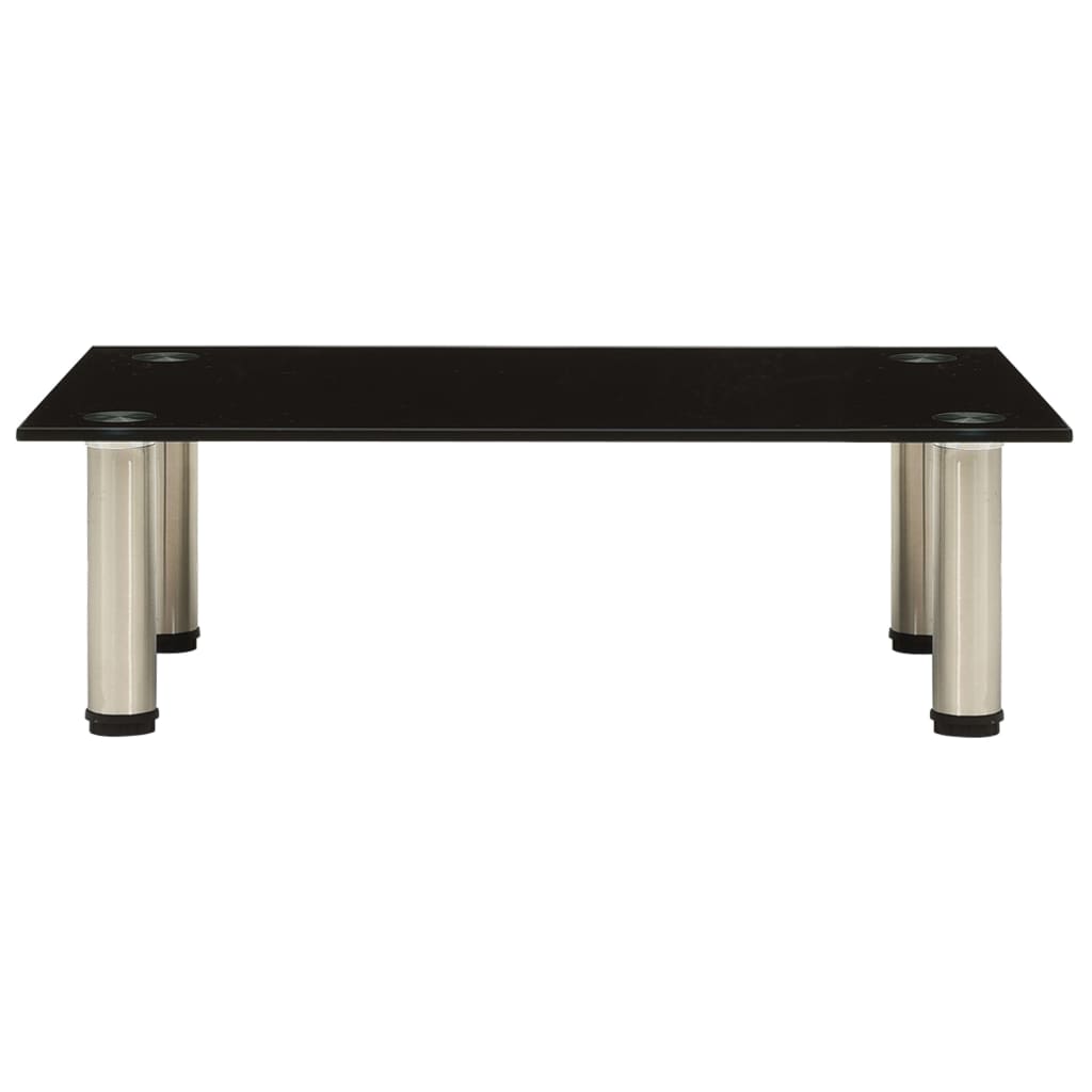 Móvel de TV vidro temperado preto