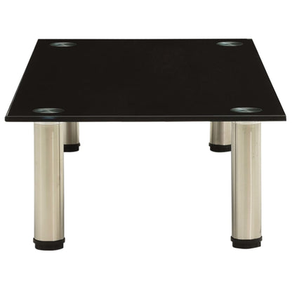 Móvel de TV vidro temperado preto