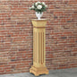 Suporte p/ plantas pilar quadrado 17x17x66 cm MDF madeira clara