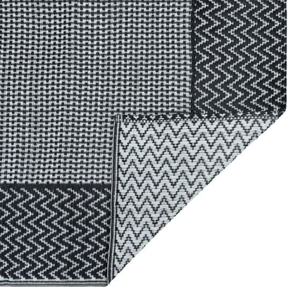 Tapete de exterior 120x180 cm ARAKIL PP cinzento