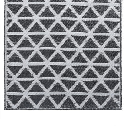 Tapete de exterior 80x150 cm ARAKIL PP preto