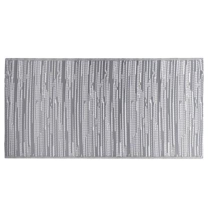 Tapete de exterior 80x150 cm ARAKIL PP cinzento