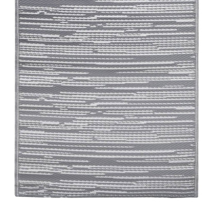 Tapete de exterior 80x150 cm ARAKIL PP cinzento