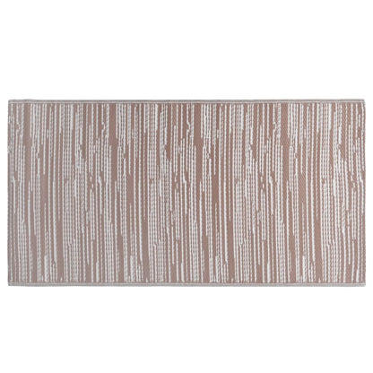 Tapete de exterior 80x150 cm ARAKIL PP castanho