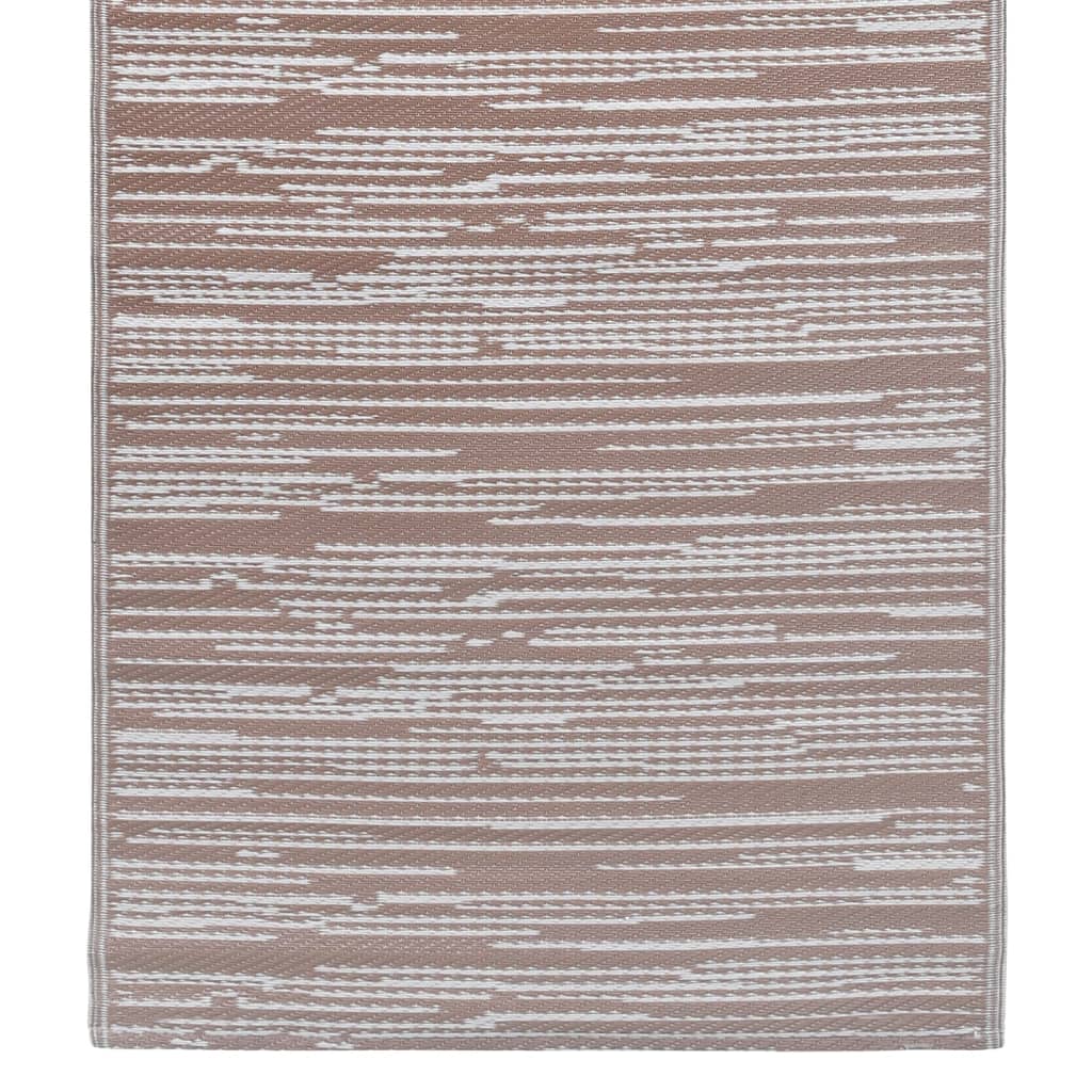 Tapete de exterior 80x150 cm ARAKIL PP castanho