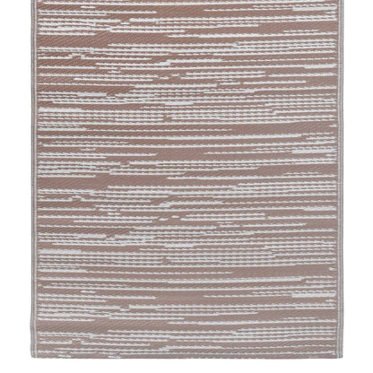 Tapete de exterior 80x150 cm ARAKIL PP castanho