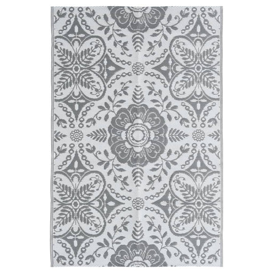 Tapete de exterior ARAKIL Cinzento claro 120x180 cm PP