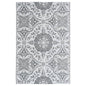 Tapete de exterior ARAKIL Cinzento claro 120x180 cm PP