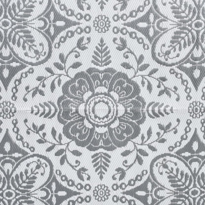 Tapete de exterior ARAKIL Cinzento claro 120x180 cm PP