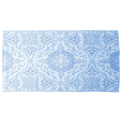Tapete de exterior 120x180 cm ARAKIL PP azul-bebé