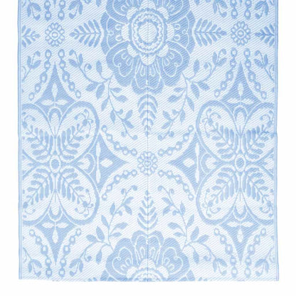 Tapete de exterior 120x180 cm ARAKIL PP azul-bebé