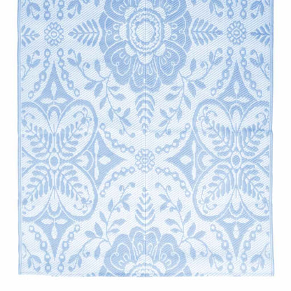 Tapete de exterior 160x230 cm ARAKIL PP azul-bebé
