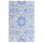 Tapete de exterior 190x290 cm ARAKIL PP azul-bebé