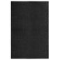 Tapete de porta lavável 120x180 cm preto