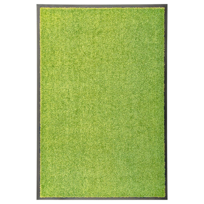 Tapete de porta lavável 60x90 cm verde