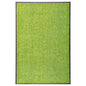 Tapete de porta lavável 60x90 cm verde