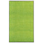 Tapete de porta lavável 90x150 cm verde