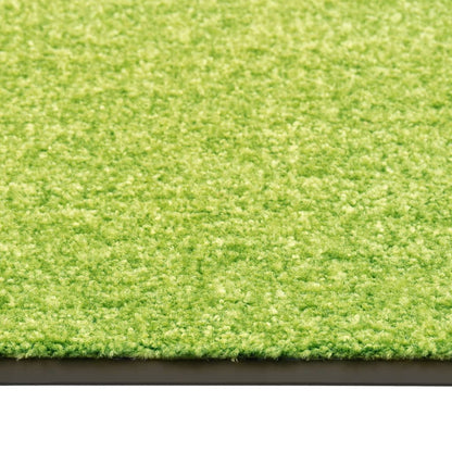 Tapete de porta lavável 120x180 cm verde