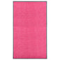 Tapete de porta lavável 90x150 cm rosa