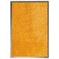 Tapete de porta lavável 40x60 cm laranja
