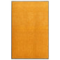 Tapete de porta lavável 120x180 cm laranja