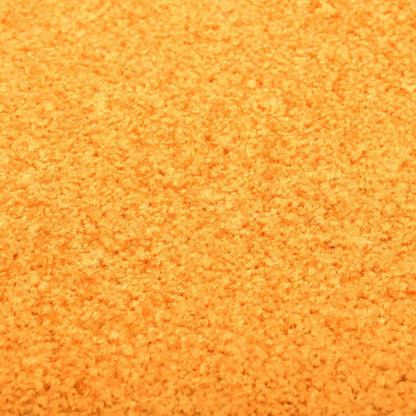 Tapete de porta lavável 120x180 cm laranja