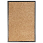 Tapete de porta lavável 40x60 cm creme