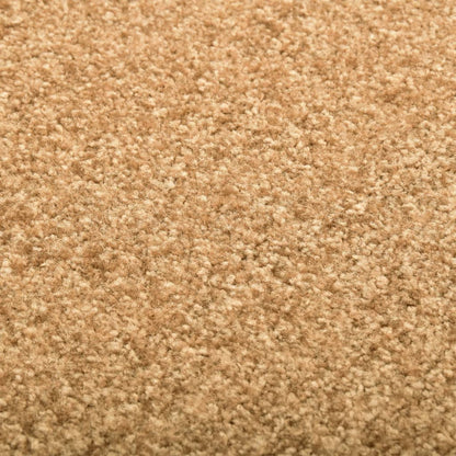 Tapete de porta lavável 90x120 cm creme