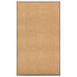 Tapete de porta lavável 90x150 cm creme