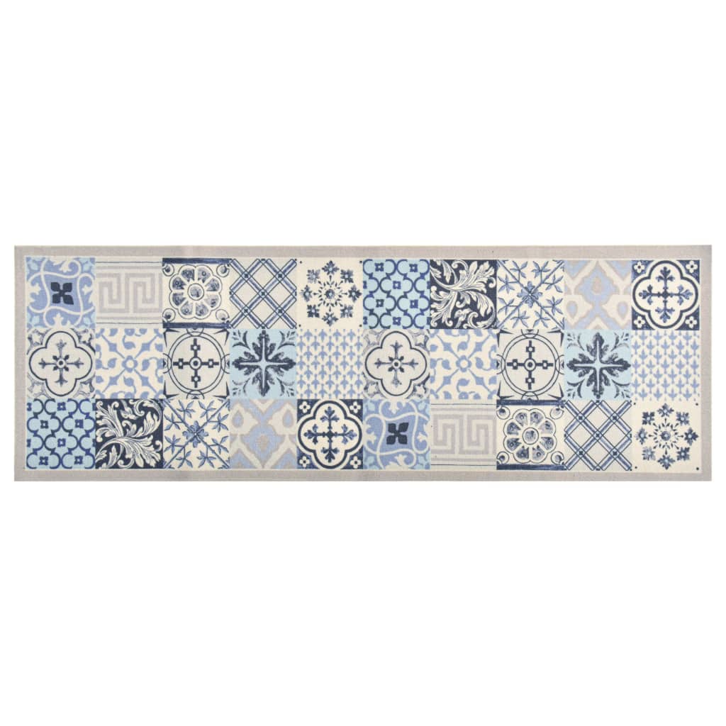 Tapete de cozinha lavável com design mosaicos 45x150 cm