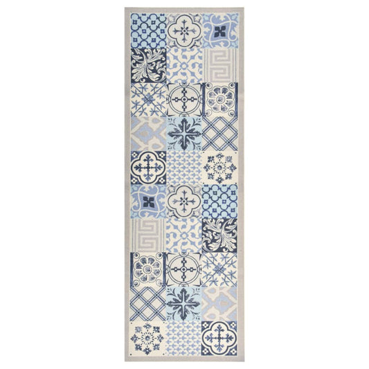 Tapete de cozinha lavável com design mosaicos 60x180 cm