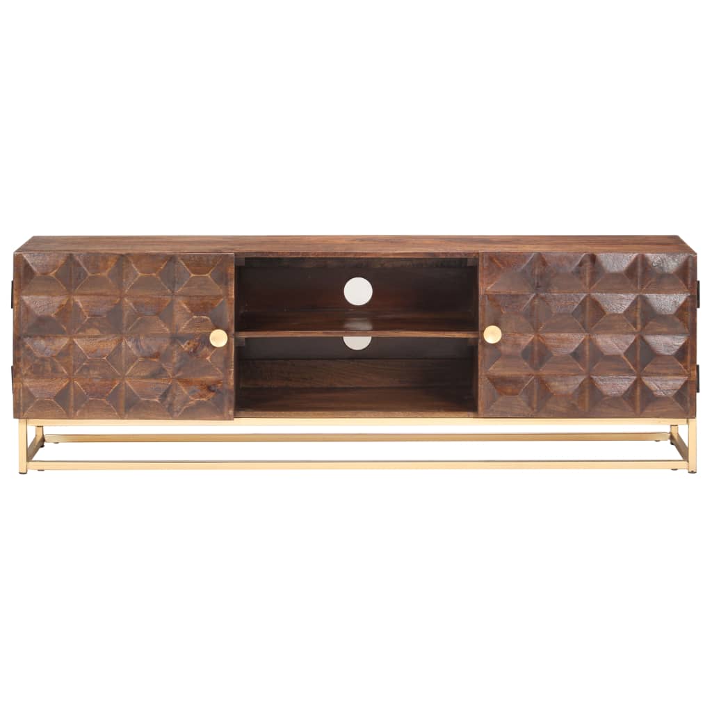 Móvel de TV madeira de mangueira maciça