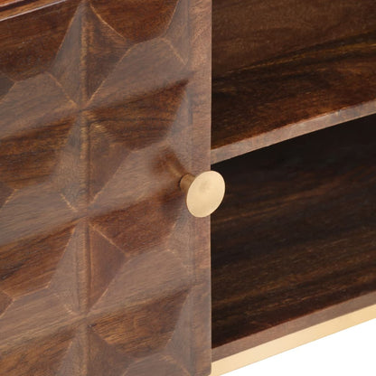 Móvel de TV madeira de mangueira maciça