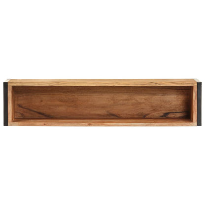 Vaso/floreira 90x20x68 cm madeira de acácia maciça