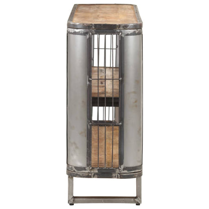 Aparador 120x30x73 cm madeira de mangueira maciça